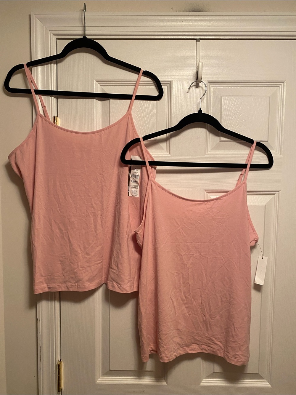 Time and Tru Bundle of 2 Blush Adjustable Straps Cami…size XL (16-18)
